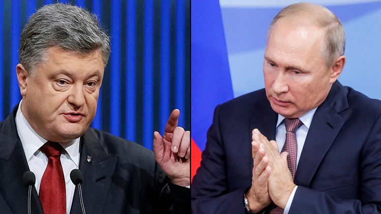 Poroshenko-y-Vladimir-Putin